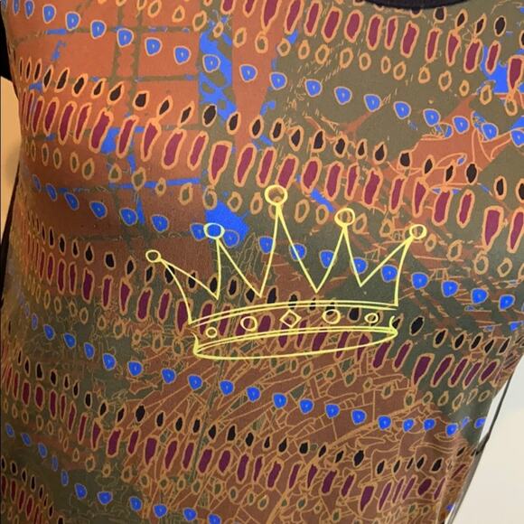 VOLT Design Raza Top Slinky Fabric Drop Sleeve NWT - Picture 2 of 5